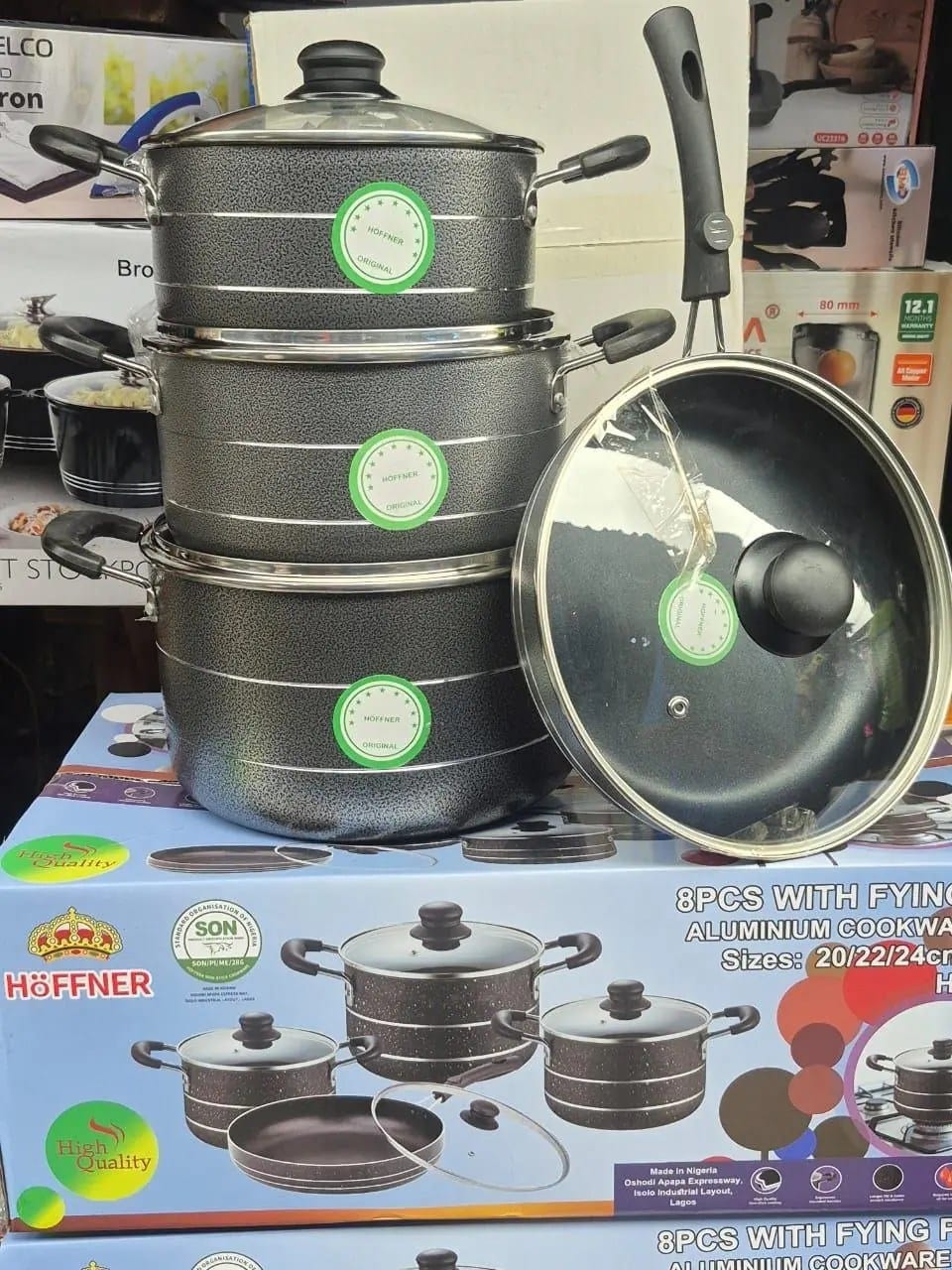 Hf -8050 nonstick pot