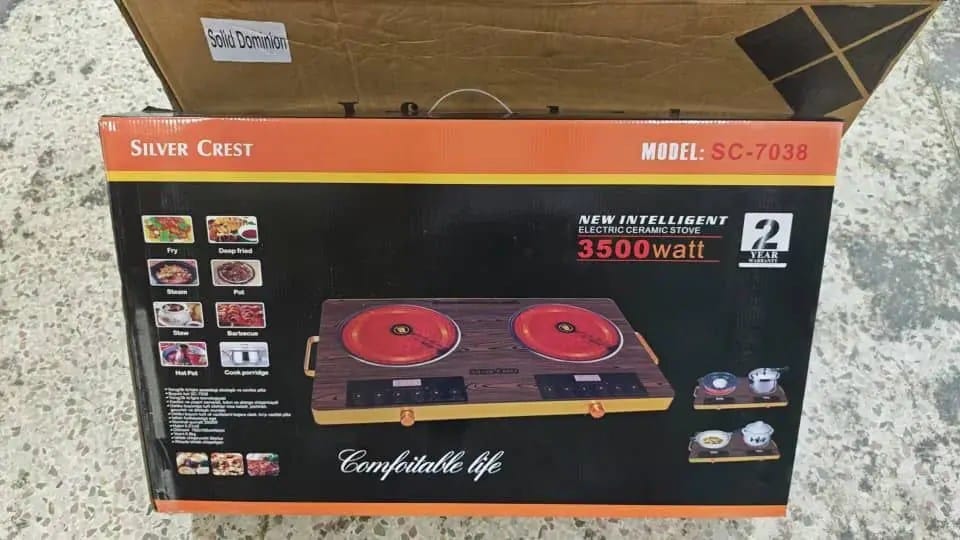 Double face infrared cooker