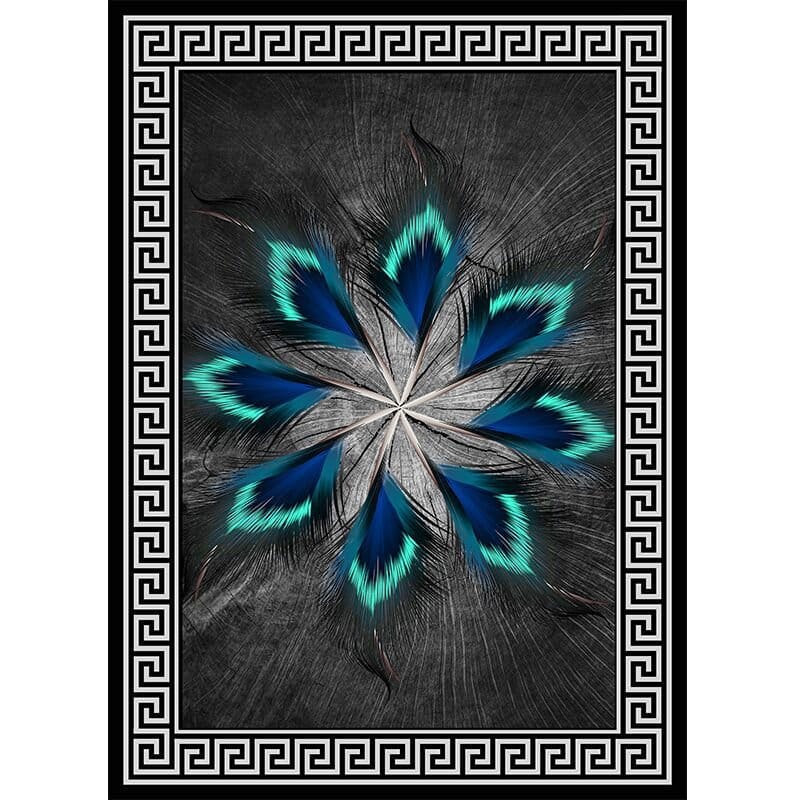 Modern Luxury living room sofa water-absorbent Center rug