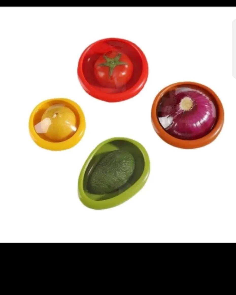 Transparent Film Sealed Fresh-keeping Box for Vegetable and Fruit Refrigerator Onion Cut Semi-refrigerated Storage Box Fruit and Vegetable Storage Box