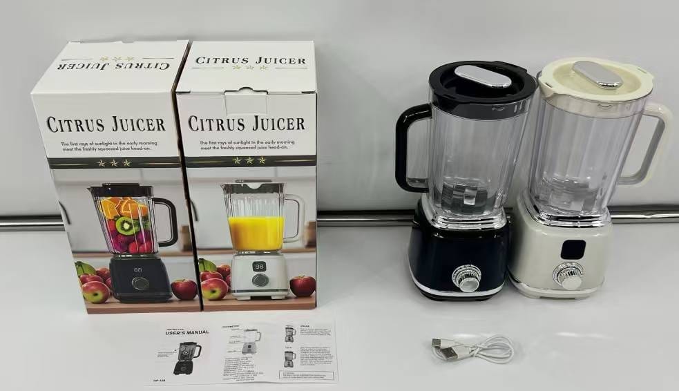 600ml Multifunctional Digital Rotary Rechargeable Blender