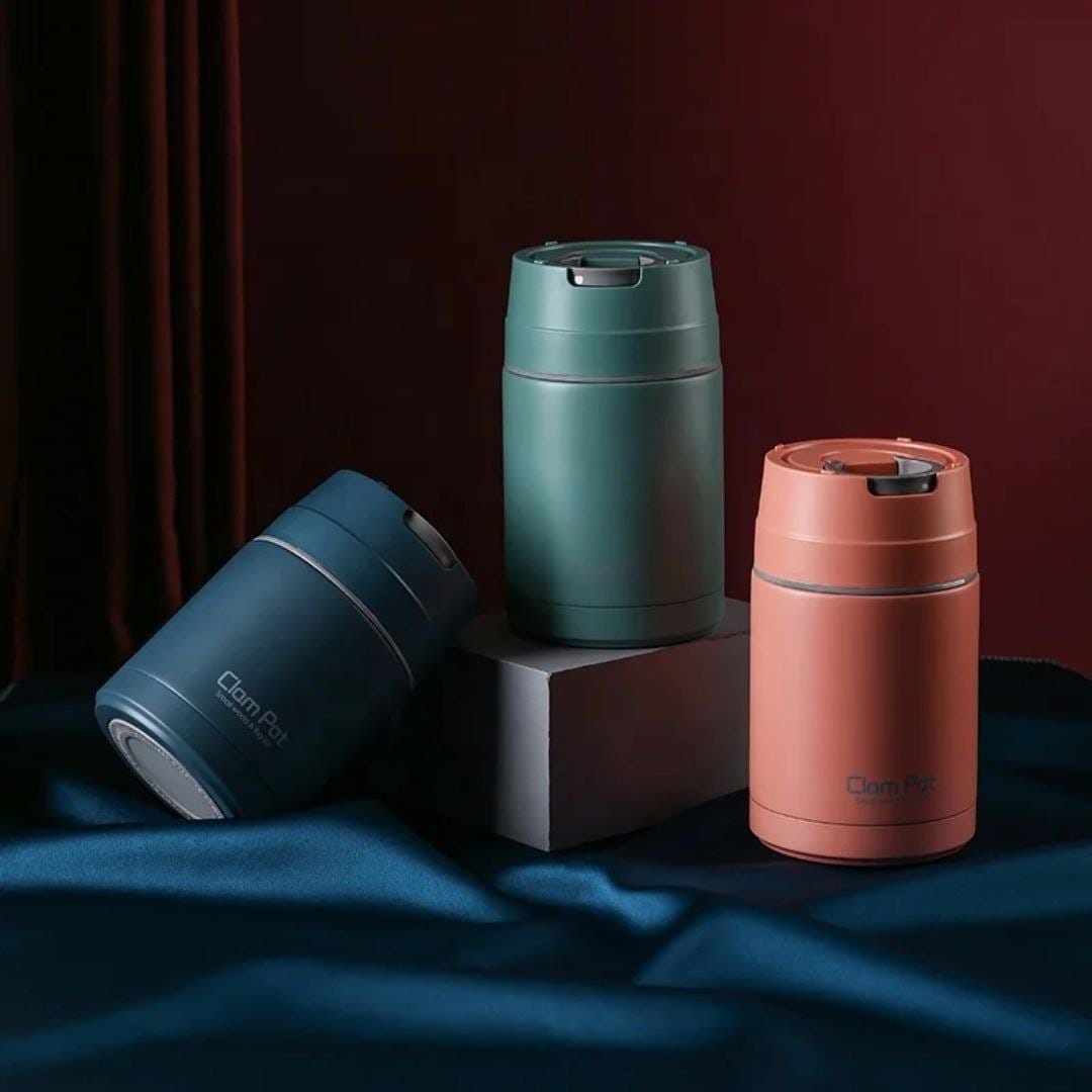 1000ml CLAM POT food flask
