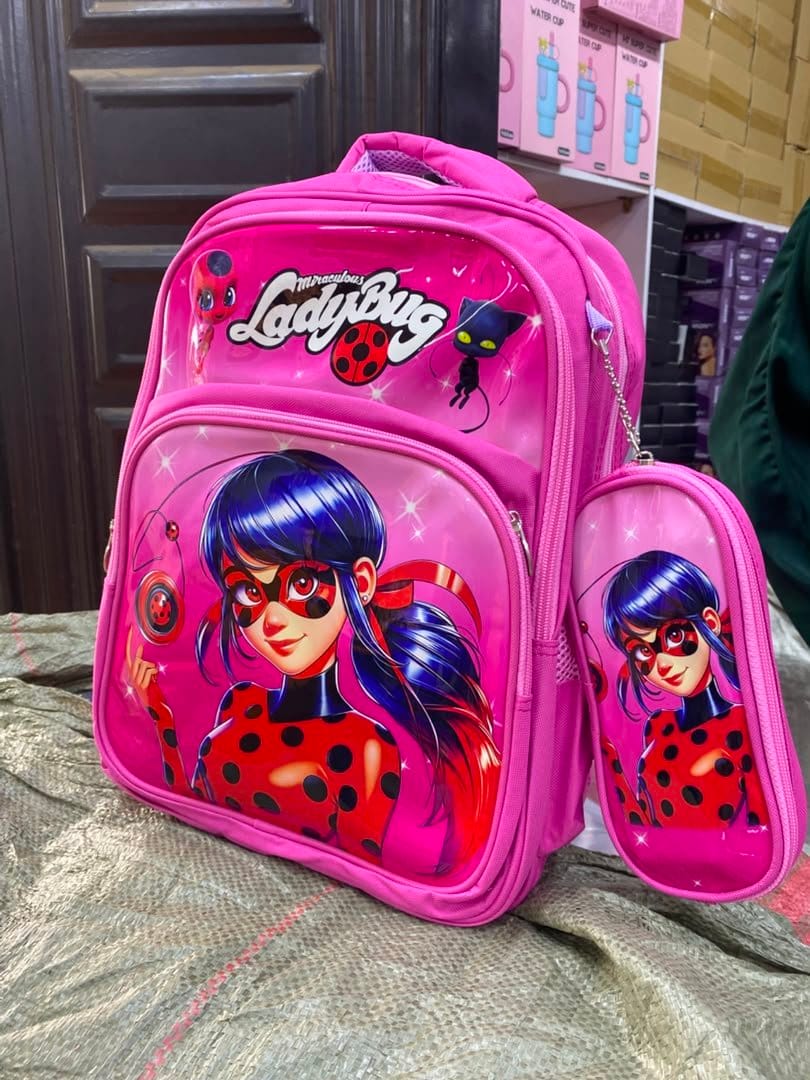 2in1 16inches  3D school bag