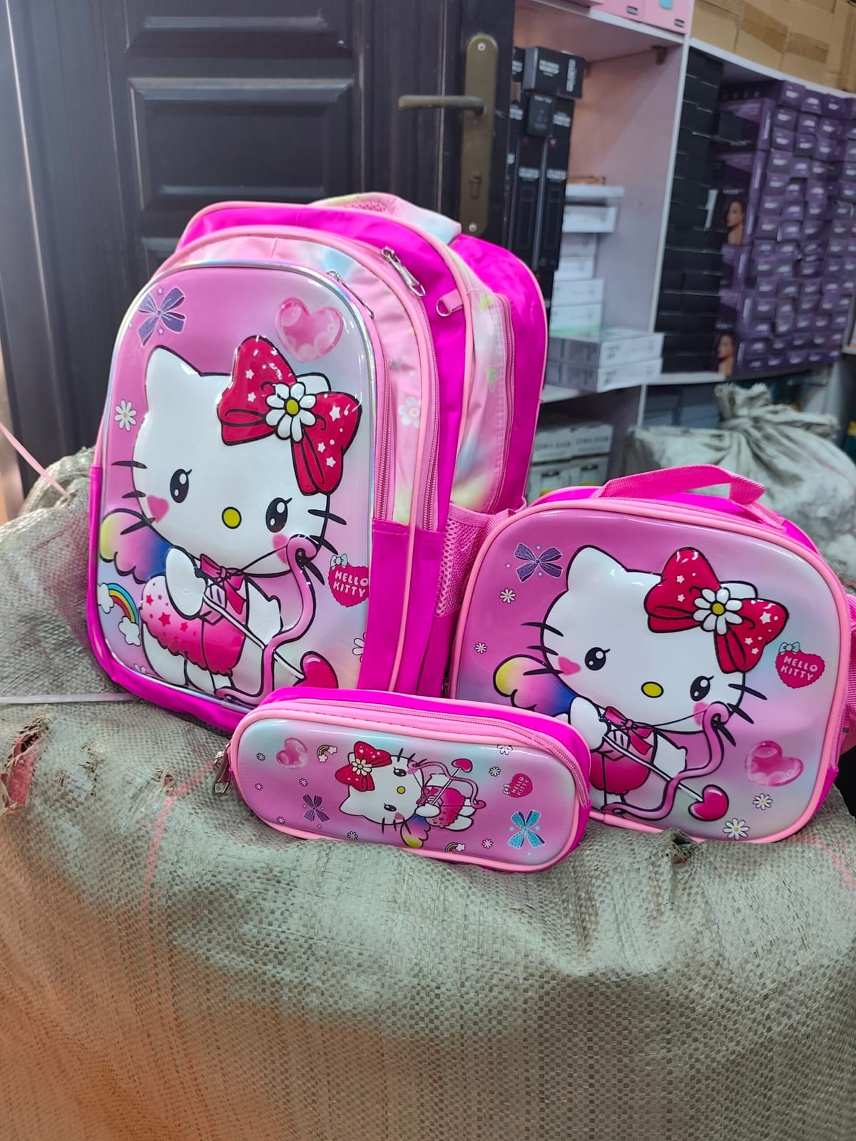 3in1 16inches Quality 3D school bag 3