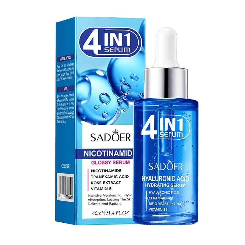 SADOER Niacinamide Glow Serum  Hydrating and Moisturizing. 4