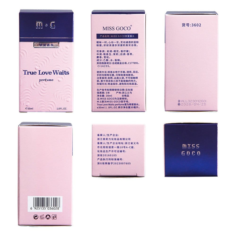 True Love Wait Perfume 3