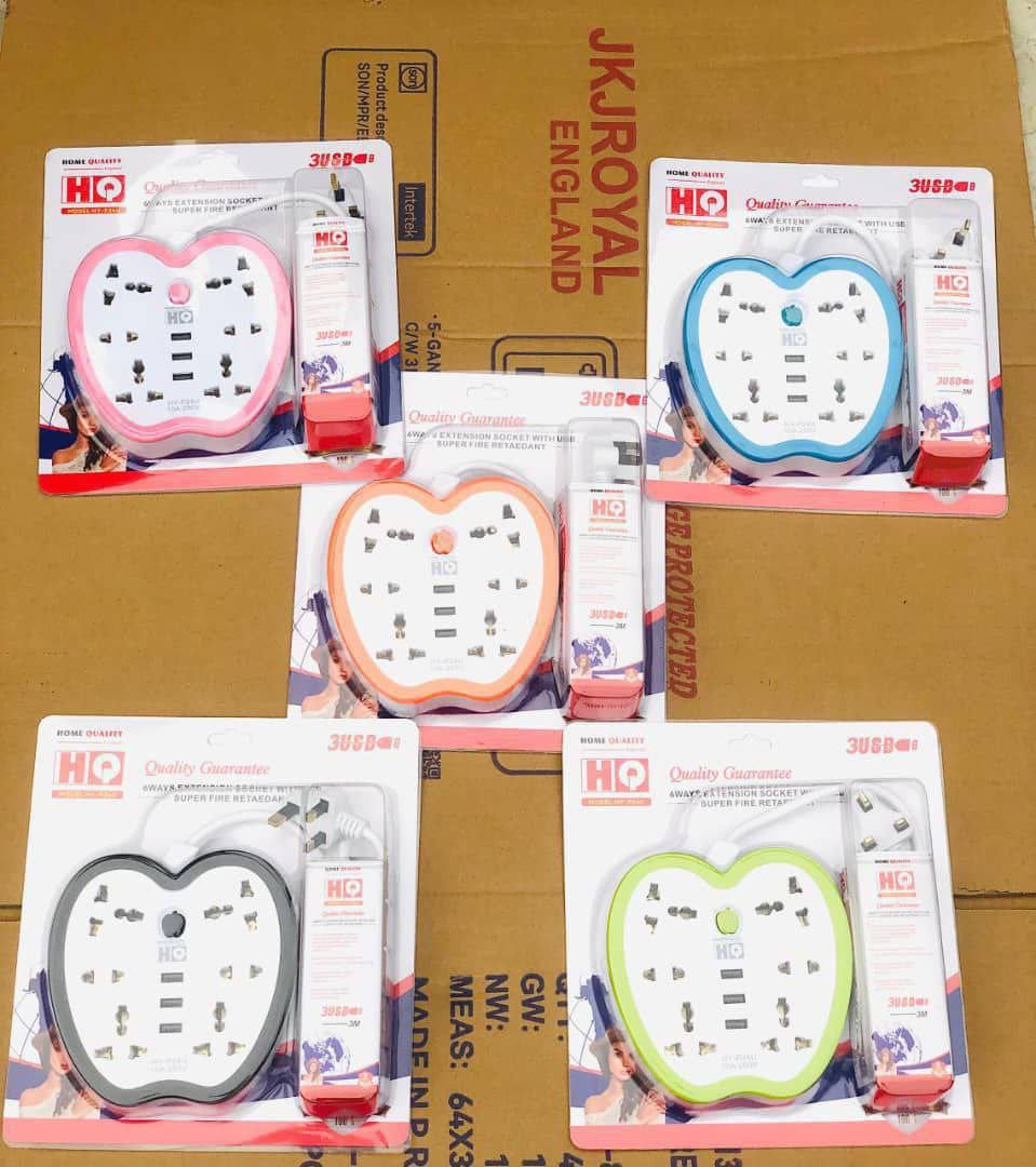 Love shape extension socket