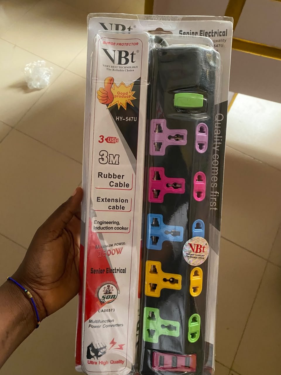 547U extension socket