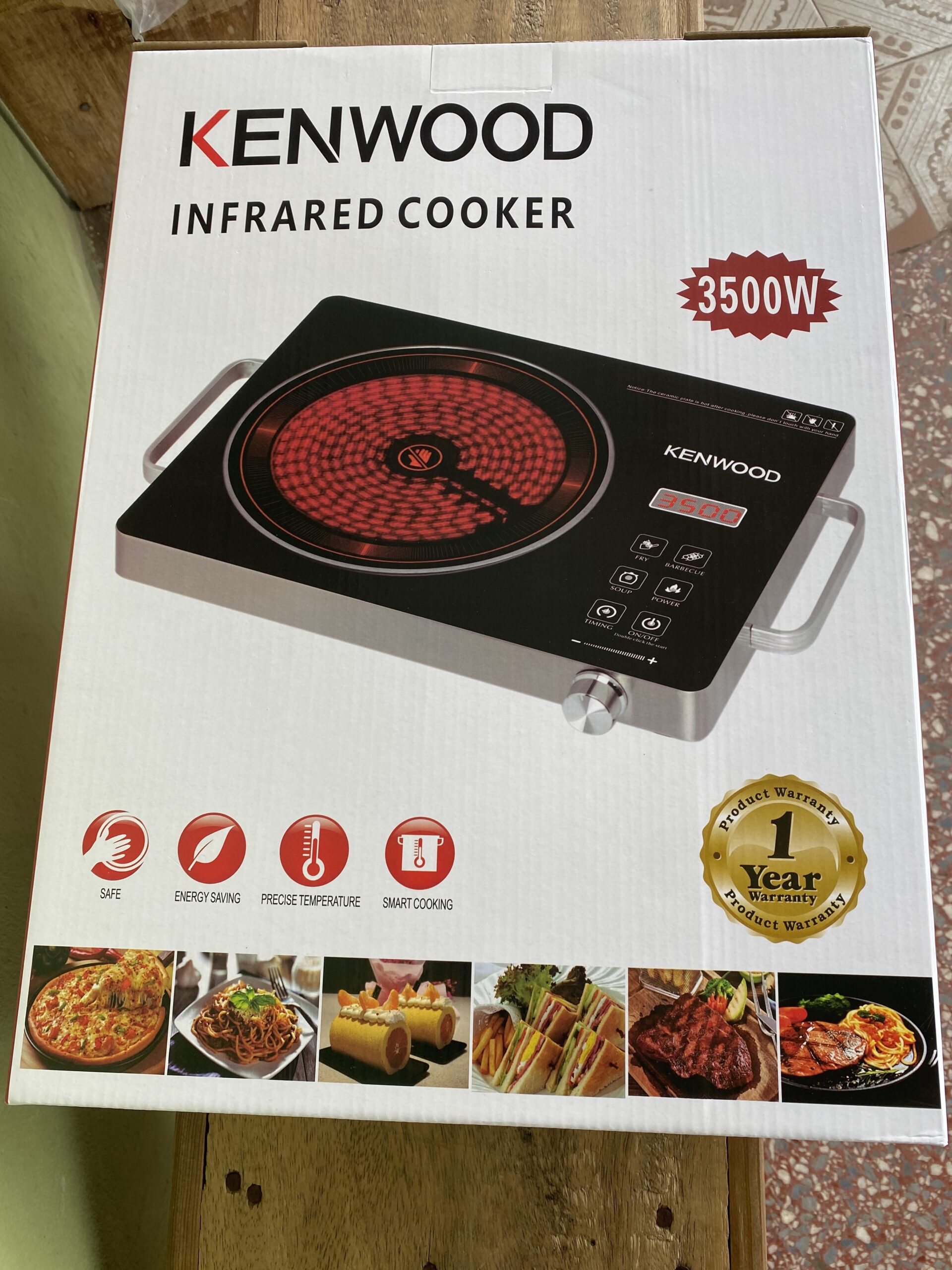 Kenwood infrared cooker