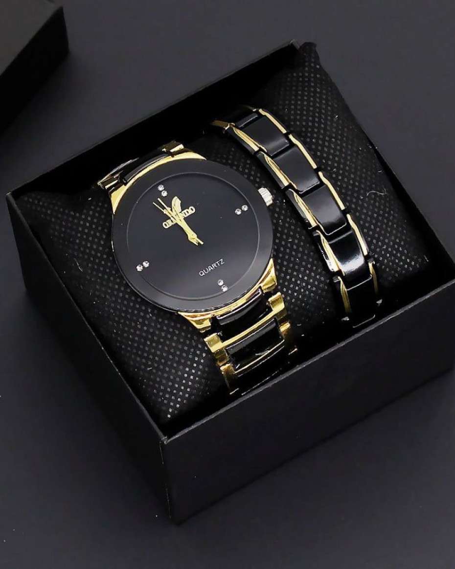 Mens quartz Steel Watch