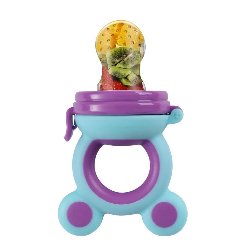 Baby fruit and vegetable chew toys, silicone teething toys, baby nutrition fruit and vegetable