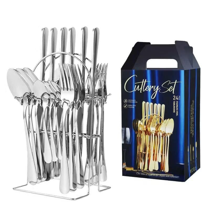 24pcs Cutlery Set