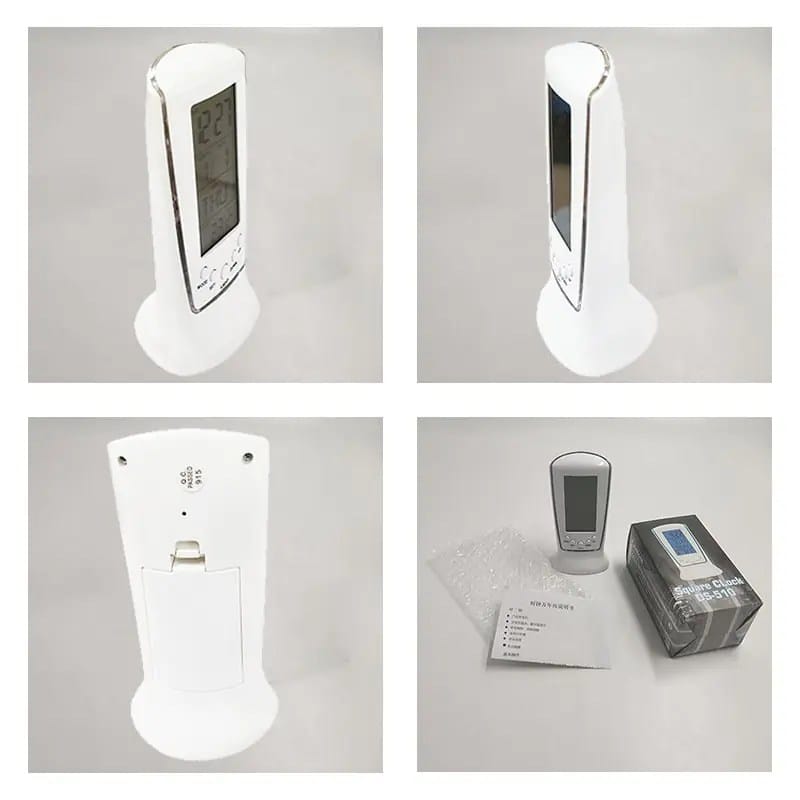 Digital Calendar Temperature Alarm Clock