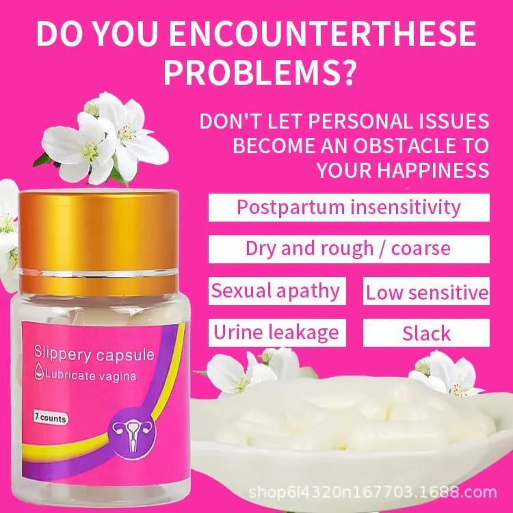 Slippery wetness capsule vagina dripping pills