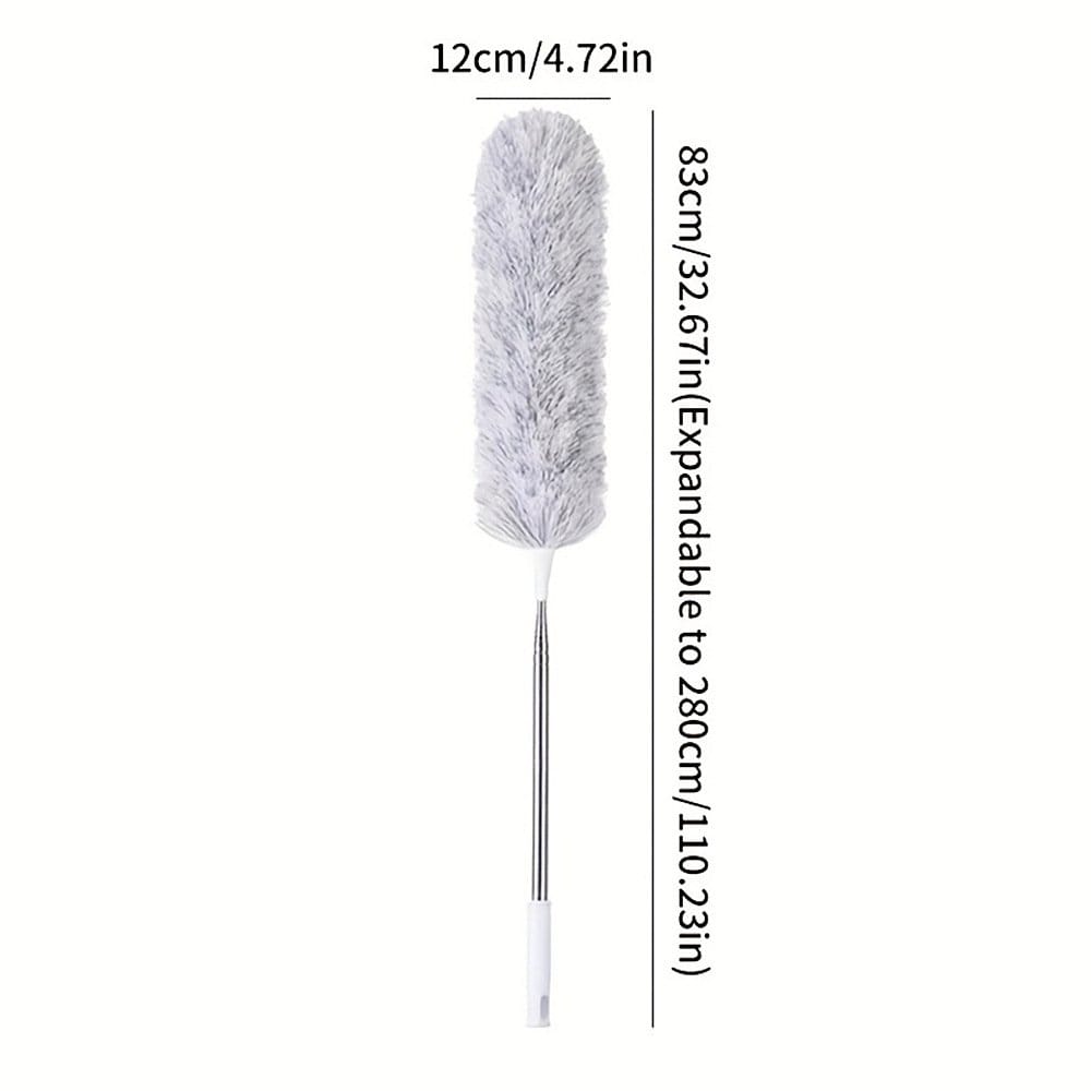 Extendable and bendable ceiling duster