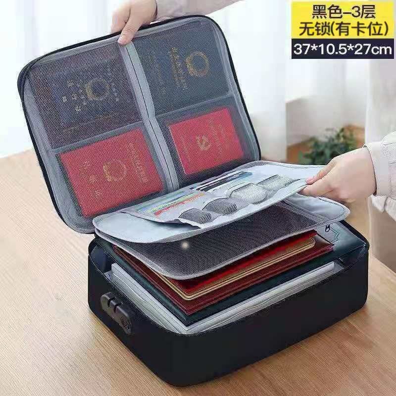Large-Capacity Home Document Organizer Bag. 4