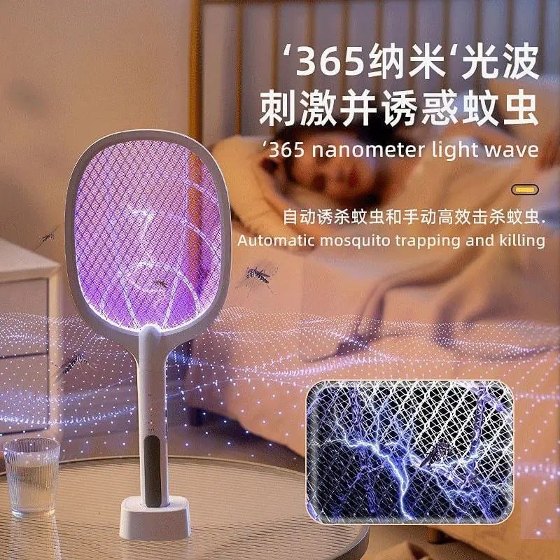 Rechargeable mosquito swatter